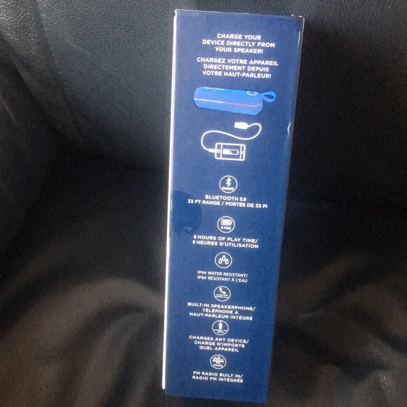 Tommy Hilfiger Water Resistant Wireless Speaker - Picture 2 of 5